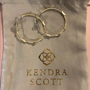 Kendra Scott Gold Hoop Earrings